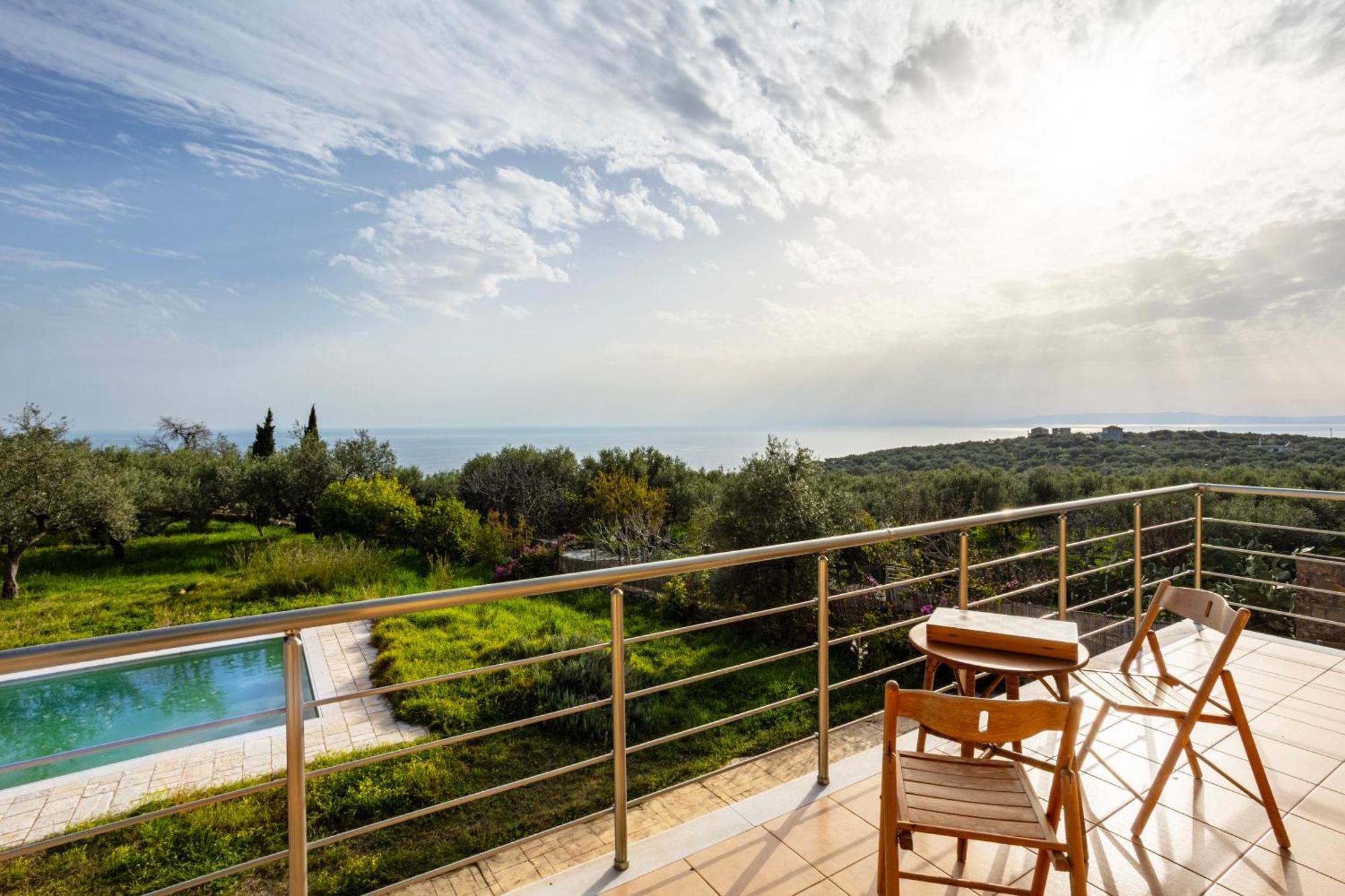 Villa Eleni - Private Pool Bliss Near Kardamili Proastion Luaran gambar